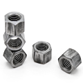 M14 Plain Natural Carbon Steel White Zinc Plated Stainless Steel 304 316 Yellow Zinc Black Oxide Thick Hex Nuts